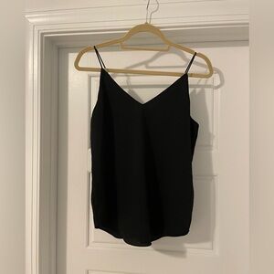 Express Black V-Neck Spaghetti Strap Cami